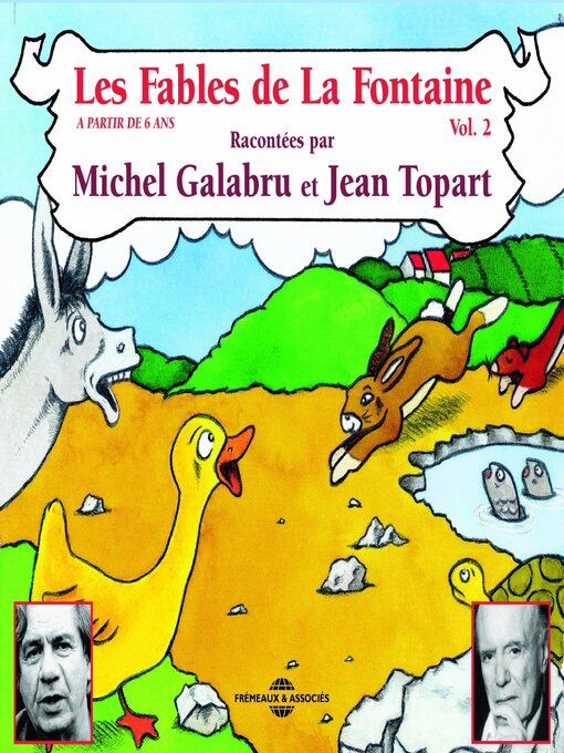 Cover image for Les fables de La Fontaine (Volume 2)